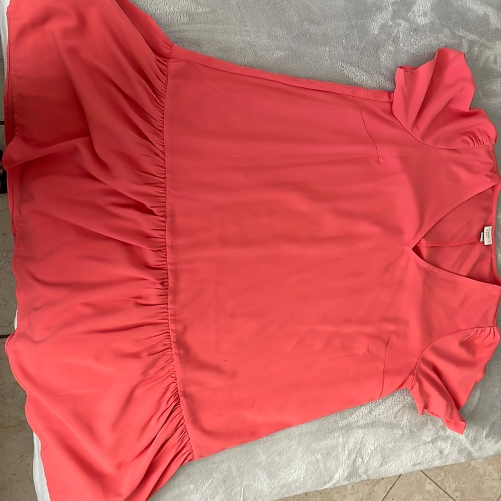 Coral Mid Dress
